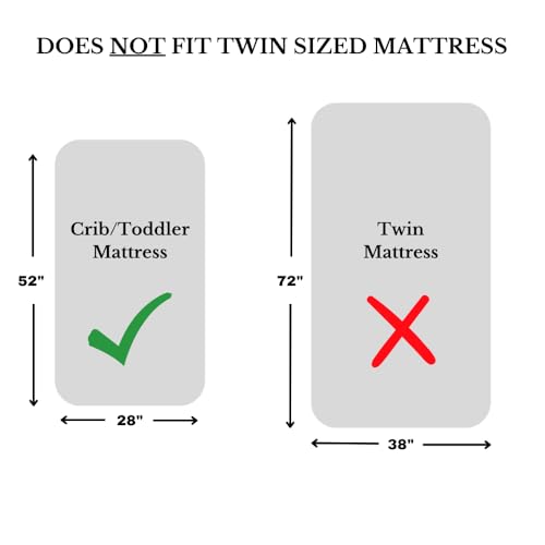 EXPRESSIONS Toddler Bedding Set, Rainbow (2 Piece Set, Fits Standard Infant Mattress) Includes Microfiber Reversible Comforter and Pillowcase for Kids