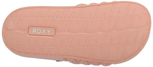 Roxy Girls Slippy Slide On Sandal Flip Flop, Peach Parfait 241, 11 Little Kid