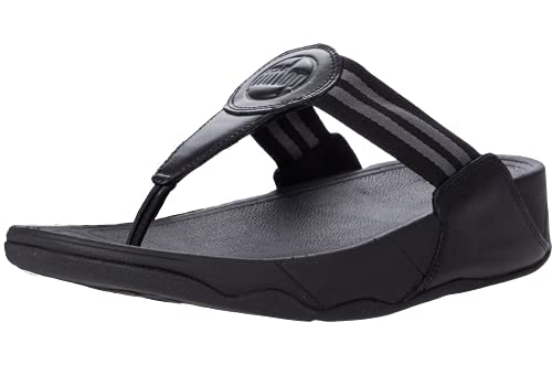 FitFlop DX4399-045 WALKSTAR TOE-POST SANDALS Midnight Navy US06.5