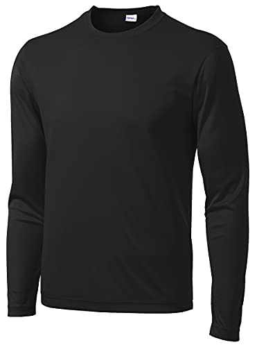 Opna Men's Long Sleeve Moisture Wicking Athletic Shirts for Workouts VINHEA-M