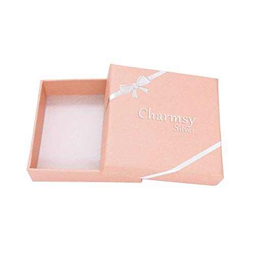 Charmsy Set of 3 Pairs 925 Sterling Silver Classic Rose-Gold Plated Ball-Post Stud Earrings for Girl Teen Women 3mm 6mm 8mm