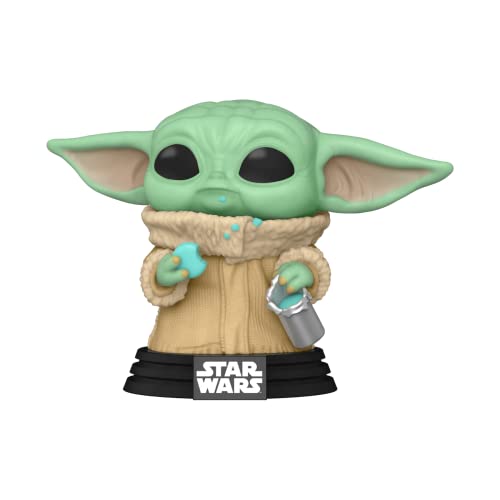 Funko Pop! & Tee: The Mandalorian - Grogu with Cookies - S