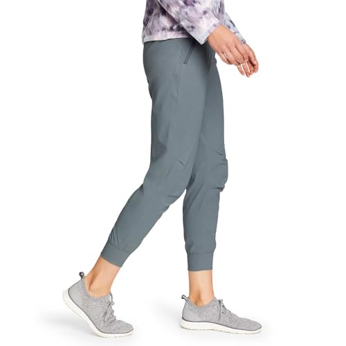 Eddie Bauer Women's Rainier Jogger Pants, Black, 2, Hiking Pants