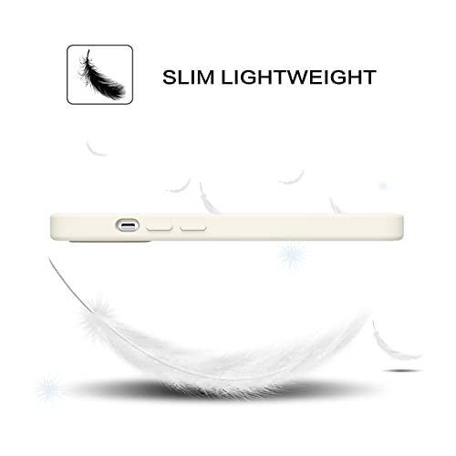 BENTOBEN Compatible with iPhone 14 Case, Liquid Silicone Gel Rubber Bumper Microfiber Lining Hard Back Shockproof Protective Phone Cover for iPhone 14 6.1",Light Blue