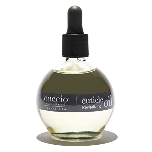 Cuccio Naturale Revitalizing Cuticle Oil - Hydrating Oil For Overnight Cuticle Repair - Remedy Damaged Skin And Thin Nails - Paraben And Cruelty-Free Formula - White Limetta And Aloe Vera - 2.5 Oz