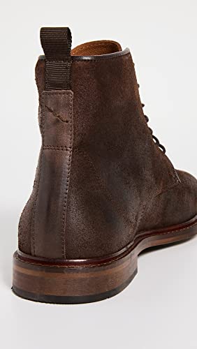 Shoe the Bear Men's Ned Waxed Suede Boots, Brown, 7 Medium US