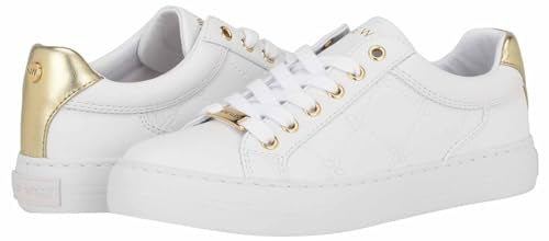 Nine West Women's Givens Sneaker, White 140, 11