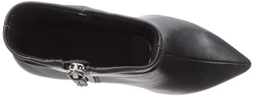 Bella Vita Women's Danielle Dress Bootie Ankle Boot, Black Leather, 7 W US