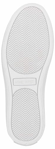 Nine West Women's Givens Sneaker, White 140, 11