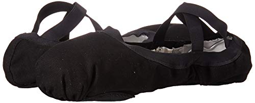 Bloch womens Pro Elastic dance shoes, Black, 2.5 US