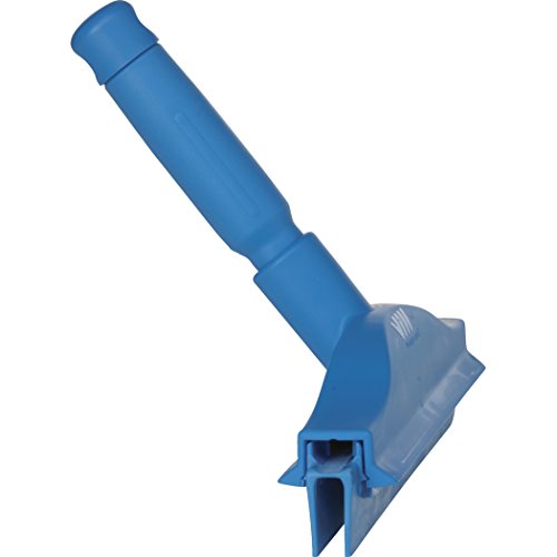 Vikan, Blue Squeegee,Ultra Hygiene,Dbl Blade,Hand,10", 7711