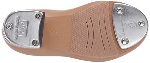 Bloch Girls' Annie Tyette Dance Shoe, Brown Tan, 8 W US