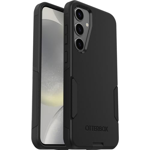 OtterBox Samsung Galaxy S24+ Commuter Series Case - BLACK, slim & tough, pocket-friendly, with port protection