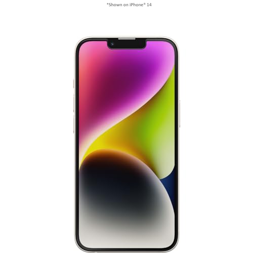 OtterBox iPhone 15 Plus Premium Glass, Scratch Protection, Flawless Touch Response, Fingerprint Resistant, Easy Installation