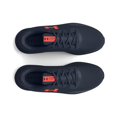 Under Armour Men's Charged Pursuit 3 Running Shoe, Mod Gray (104)/Black, 11