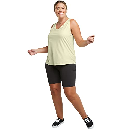 Just My Size Women's Plus-Size Stretch Jersey Bike Shorts