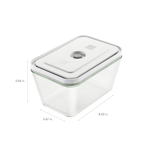 ZWILLING Fresh & Save 3-pc Glass Food Storage Container, Meal Prep Container- Assorted Sizes