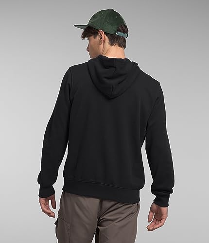 THE NORTH FACE Mens Jumbo Half Dome Hoodie, S, TNF Black/Chlorophyll Green Digital Distortion Print