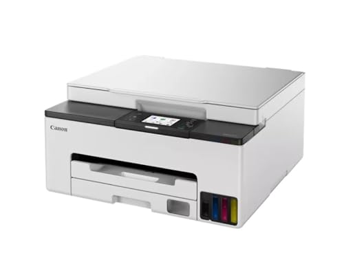 Canon Megatank GX1020 All-in-One Wireless Supertank [Megatank] Printer | Print, Copy and Scan| Mobile Printing |2.7" LCD Color Touchscreen | Auto Duplex Printing