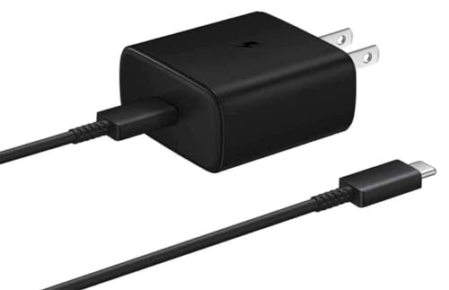 Samsung Official 45W USB-C Super Fast Charging Wall Charger (Black)