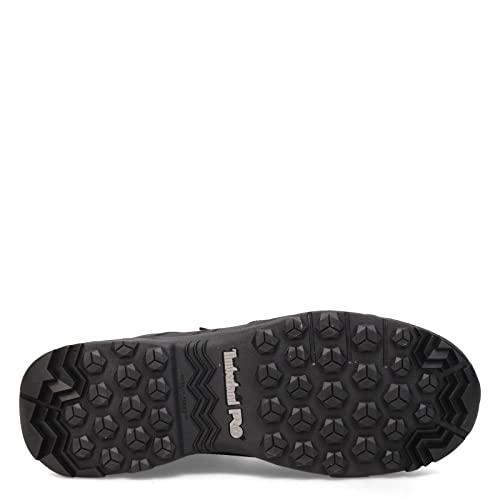 Timberland PRO Men's Switchback 6 Inch Composite Safety Toe Waterproof Industrial Hiker Work Boot, Brown Turkish Coffee/Red-2024 New, 11