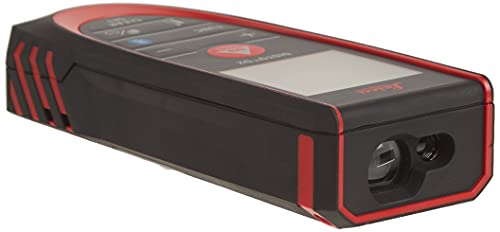 Leica Geosystems DISTO D2 New 330ft Laser Distance Measure with Bluetooth 4.0, Black/Red, 1.7 x 1 x 4.6 inches