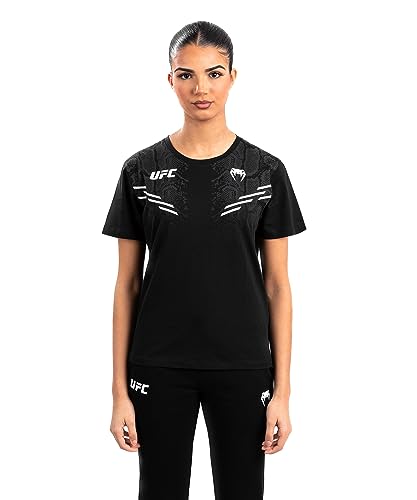 Venum Women's Standard UFC Adrenaline Replica Short-Sleeve T-Shirt Black