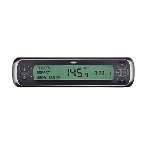 OXO Good Grips Chef's Precision Digital Leave-In Thermometer, Stainless Steel, 1 count