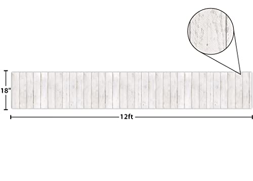 Fun Size Vertical White Shiplap Better Than Paper® Bulletin Board Roll