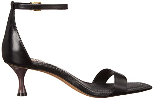 Vince Camuto Women's Footwear Women's VINKELY Heeled Sandal, Black, 10