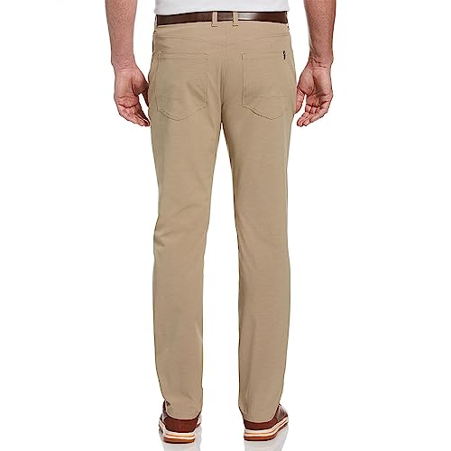 Callaway Men's EverPlay 5-Pocket Golf Pant (Waist Size 30-56 Big & Tall), Khaki Heather, 40W x 32L