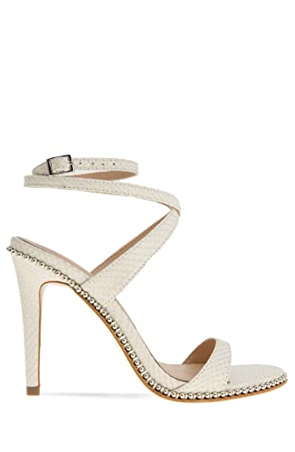 BCBGeneration Women's Glam Heeled Sandal, Pearl Breach, 5