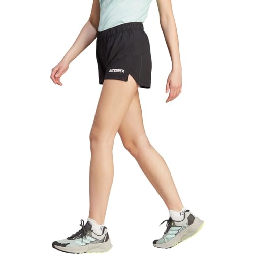 adidas Women's Terrex Multi Trail Running Shorts, Black, X-Small/5" Inseam