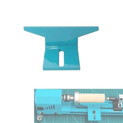 Mini Lathe Extended Thick And Wide Holder Easy To Work With Long Pieces Of Wood Thicker Steel Plate Sturdy And Durable