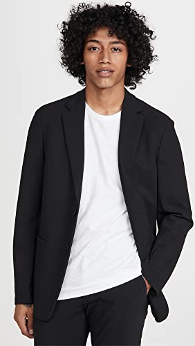 Theory Men's Clinton Precision Ponte Blazer, Black, 36