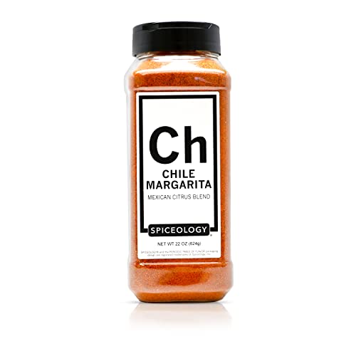 Spiceology - Chile Margarita Mexican Citrus Spice Blend - Chili Lime Taco Seasoning - Use On: Tacos, Black Beans, Chicken, Steak, Fish, Rice Chili, Pork, Corn or French Fries - 22 oz