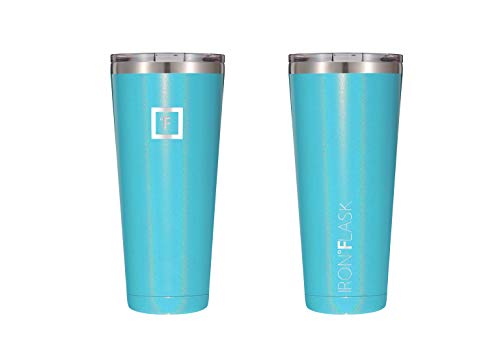 IRON °FLASK Classic Tumbler - 24 Oz BPA-Free Leak-Proof Drinking Cup, Vacuum Insulated Stainless Steel Water Bottle, Double-Walled Thermo Travel Mug for Hot & Cold Beverages, Car Cup Holder Compatible