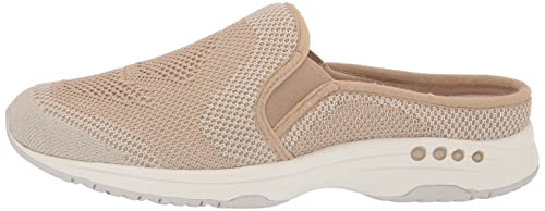 Easy Spirit Women's Takeknit2 Walking Shoes, Beige, 12 Wide
