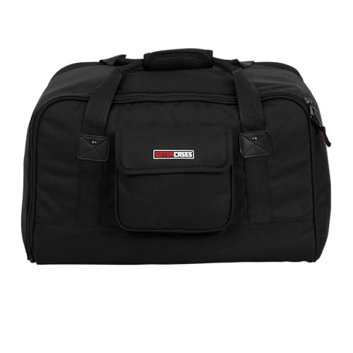 Gator Cases Heavy-Duty Speaker Tote Bag for Compact 8" Speaker Cabinets, Fits QSC K8, Yamaha DXR8 and more (GPA-TOTE8)
