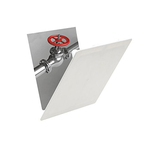 Fluidmaster AP-0808 Click Fit Access Panel for Plumbing, Wiring, and Cables, Size 8-In. x 8-In., Easy Install , White