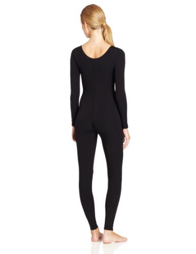 Capezio womens Long-sleeve athletic unitards, Black, Small US