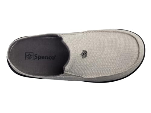 Spenco Women's Siesta Prana Mule, Warm Grey, 8 Wide