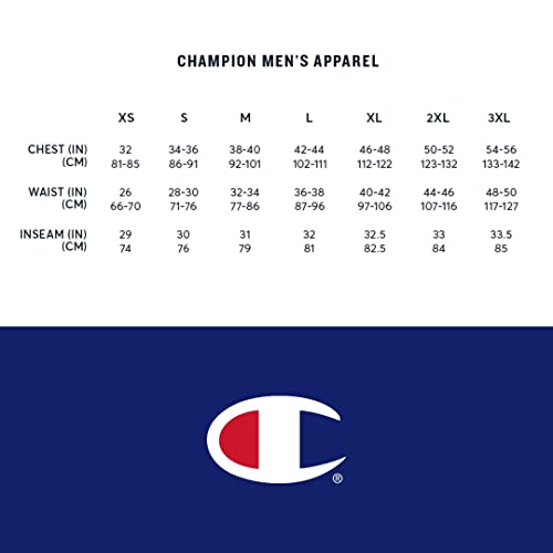 Champion Men's, Stadium Packable, Wind, Water Resistant Jacket (Reg. or Big, Navy Small Script, 3X-Large Tall