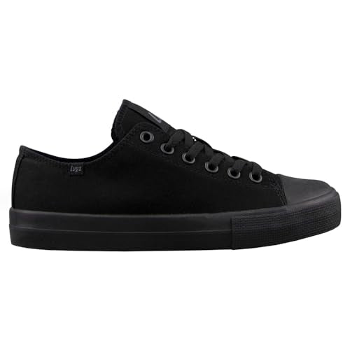 Lugz Women's Stagger Lo Fashion Sneaker, Navy/White, 8 M US