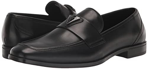 Guess Men's Hemmer Loafer, Dark Brown 200, 12