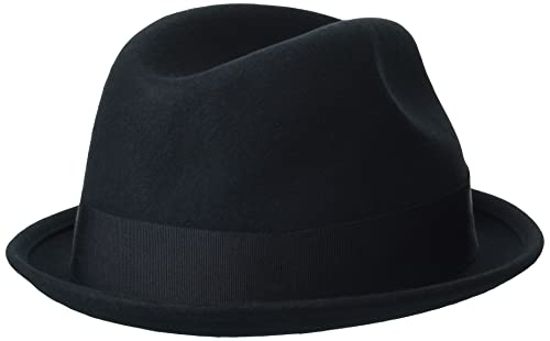 Brixton unisex adult Gain Fedora, Black, X-Small US