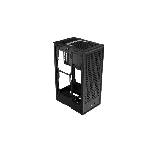 HYTE Revolt 3 Small Form Factor Premium ITX Computer Gaming Case with 700W Gold SFX Power Supply, Black