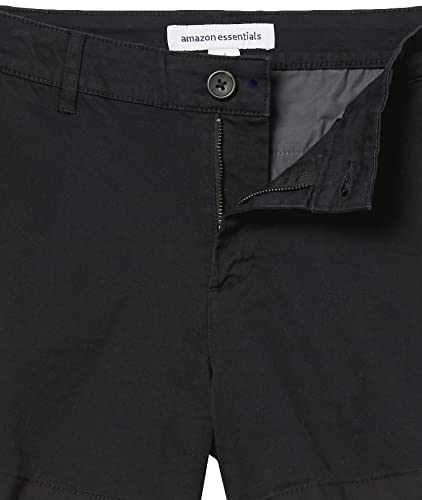 Amazon Essentials Women's Mid-Rise Slim-Fit 3.5 Inch Inseam Khaki Short, Khaki Brown, 20