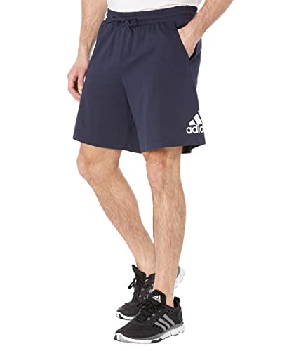 adidas Men's Essentials Logo Shorts, Ink, White, XX-Large, Tall