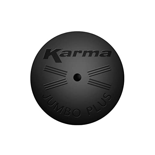 Karma Velour Black Jumbo Plus (+1/8") Golf Club Grips (9 Pack)